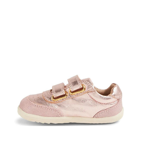 Bobux Step Up SU Champ Sneaker First Walker Rose Gold 750510